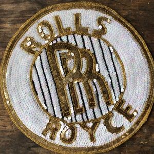 LARGE. ROLLS ROYCE PATCH